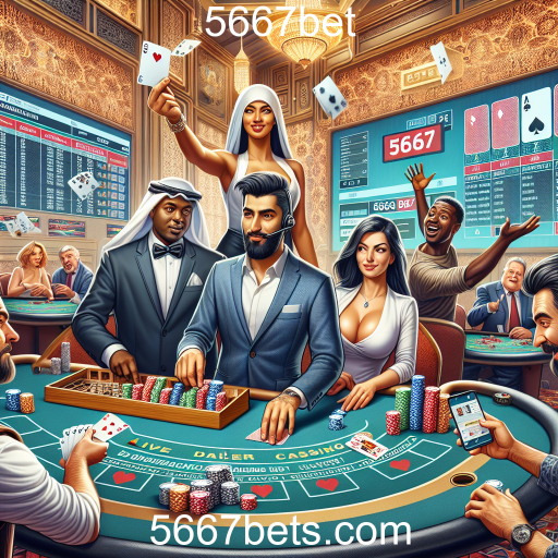 A Ascensão do Cassino Ao Vivo no 5667bet